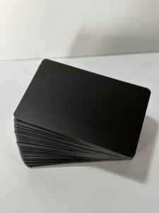Carte de blocage anti-vol RFID et NFC avec impressions Protecteur de carte vierge noir imprimé personnalisé - Product Image 3