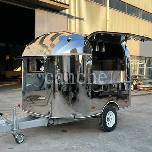Chariot à glaces entièrement équipé, chariot de restauration rapide mobile pour l'extérieur, à vendre - Product Image 2