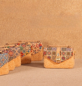 <span class=keywords><strong>Sac</strong></span> bandoulière rétro WS216 à motif géométrique écorce, deux sangles, en PU écologique, pour l'été/l'hiver - Product Image 2