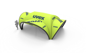 Tentes <span class=keywords><strong>dôme</strong></span> gonflables à impression personnalisée, auvent <span class=keywords><strong>de</strong></span> belvédère gonflable pour exposition commerciale, course automobile, événement sportif en plein air - Product Image 5