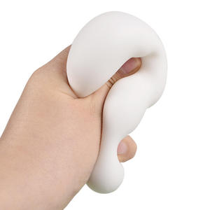Jouet anti-stress en silicone souple à rebond lent en forme de tofu de 5,5 cm pour enfants de 5 à 7 ans et adultes - Product Image 5