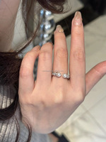 Bague torsadée en argent massif S925 4-5mm perle d'eau douce presque impeccable conception de corde anneau de cercle bijoux en perles
