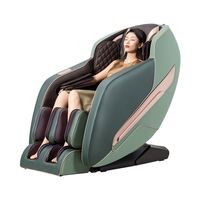 Grand fauteuil de massage Shiatsu chauffant pour la maison SL double Rail Space Capsule Leg Massage AI Voice Control Wholesale