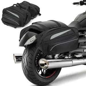 Personalizado premium qualidade pesados impermeável motocicleta garfo saco