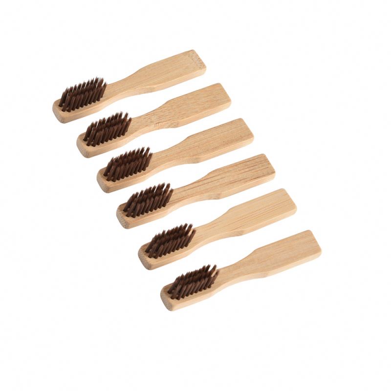 Новая 100% натуральная бамбуковая головка зубной щетки Tingsheng, Бамбуковая Сменная головка зубной щетки