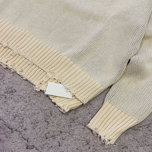 Suéter Masculino Personalizado em Tricô Antirrugas e Antiencolhimento, Suéter de Tricô Moderno com Jacquard Desgastado para o Inverno - Product Image 5