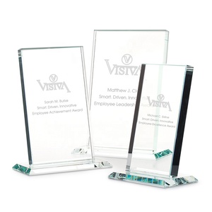 Plaque en cristal gravée sur mesure, trophée, récompense pour les entreprises <span class=keywords><strong>de</strong></span> télévision, <span class=keywords><strong>de</strong></span> cinéma, <span class=keywords><strong>de</strong></span> jeux, souvenirs d'entreprise - Product Image 1