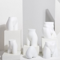 Mannequin de présentation de comptoir pour sous-vêtements, culottes, bikinis et maillots de bain, modèle de torse et de hanches féminin blanc pour usage commercial