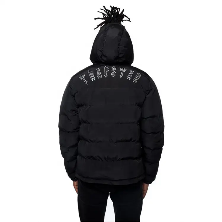 New Fashion Winter Men Trapstar Jacket Plus Size Streetwear Trapstar Quilted Classic Unisex Coat Trapstar Men's Clothing