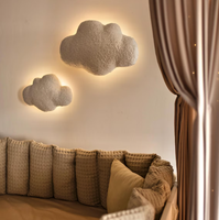 Décoration murale douce Boucle Cloud, lampe de chevet pour chambre d'enfant, décoration de chambre d'enfant