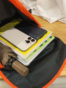 Large Capacity Eco-Friendly Polyester Laptop <b>Backpack</b> Outdoor Casual Zipper Closure Light Weight Waterproof Foldable Durable - Product Image 6