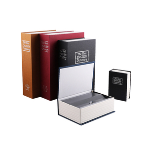 Livre Secret Anti-vol 5 pièces, avec clé ou combinaison, <span class=keywords><strong>coffre</strong></span>-<span class=keywords><strong>fort</strong></span> Secret, boîte de collecte de l'argent - Product Image 1
