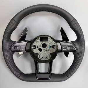 Volante de Cuero Negro Completo al por Mayor de Fábrica para <span class=keywords><strong>Volkswagen</strong></span> VW Golf Mk7 GTI Golf R GTE Passat Jetta Bora Santana <span class=keywords><strong>Caddy</strong></span> - Product Image 1