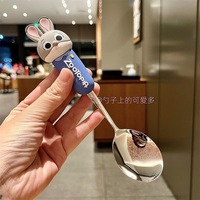 Judy Nick – ensemble de couverts en acier inoxydable 304, cuillère, fourchette, vaisselle pour enfants, avec boîte de rangement portable