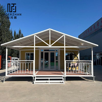 Solution préfabriquée à construction rapide Villa modulaire extensible de 20 pieds et 40 pieds pour la cour arrière, appartement pour grand-mère, alternative à la maison mitoyenne ou vie à la campagne