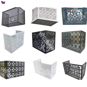 ฝาครอบช่องระบายอากาศอลูมิเนียมสีขาวแบบมีบานเกล็ด สำหรับท่อ HVAC ภายนอกอาคาร ช่องระบายอากาศเครื่องปรับอากาศ - Product Image 4
