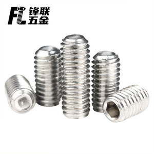 สกรูหัวจมสแตนเลส Fenglian 304 มาตรฐาน DIN916 เกรด A ระดับ 4.8 สำหรับอุตสาหกรรมก่อสร้าง - Product Image 2