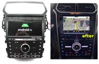 Système Multimédia Auto Android Radio de Navigation pour Ford Explorer 2012 2013 2014 2015 2016 avec Lecteur DVD