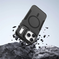 Coque de téléphone antichoc et anti-empreintes digitales avec support magnétique pour appareil photo, qualité supérieure, pour HONOR 400 LITE