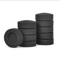Soldes FireMax Charbon de Bois Fruitier à Allumage Instantané, Faible Taux de Cendres, pour Encens et Chicha, Charbon Rond 22mm-60mm