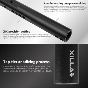 อุปกรณ์เสริมมอเตอร์ไซค์ระดับพรีเมียม ขายึดอะลูมิเนียมอัลลอยด์และสแตนเลส สำหรับ Honda Adv 150 160 - Product Image 4