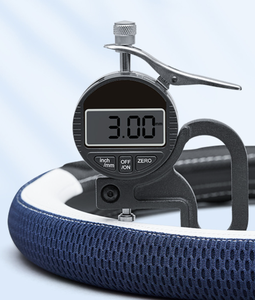 Housse de volant en soie glacée TPE respirante et absorbant la transpiration, à 3 branches, <span class=keywords><strong>pour</strong></span> volants de <span class=keywords><strong>voiture</strong></span> en forme de D de 36/38/40 cm, toutes saisons - Product Image 4