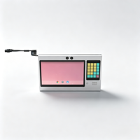 Terminal de point de vente FH116A6-D RK3288 sous Android avec double écran tactile capacitif, lecteur de codes-barres compatible RQCAM et passerelle de paiement