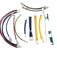 Dây cáp điện OEM tùy chỉnh 2 3 4 chân JST XH PH, đầu nối UL1007 24AWG, dùng cho thiết bị điện tử