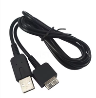 Kabel Catu Daya USB untuk Konsol PS Vita 1000, Kabel Charger untuk PSV1000