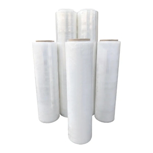 Stretch Film Wrap Industrial Strength <b>Shrink</b> Wrap for Pallet Wrap Heavy Duty Clear <b>Plastic</b> Wrap Moving Wrapping <b>Plastic</b> Roll - Product Image 1