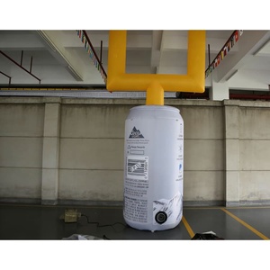 Lata de Cerveza <span class=keywords><strong>Coors</strong></span> Light Inflable Gigante KeepFuns con Poste de Portería, Modelo Inflable Publicitario con LED para Eventos Deportivos y Promoción de Marca - Product Image 6