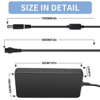Adaptateur secteur pour ordinateur portable de jeu 240W 19.5V 12.3A, vente en gros directe d'usine, embout DC 7.4*5.0mm, chargeur de bureau pour Dell Alienware