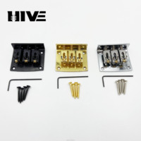 High-end 3-string Electric Guitar Bridge Tuning Peg Accessory - 3-string Ball Bearing Guitar Bridge Tuning Peg Bridge