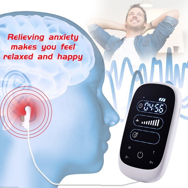 4-Mode Insomnia & Stress Relief CES Electrode-ATANG AT-6 Electric-Powered Portable Stress Relief Device