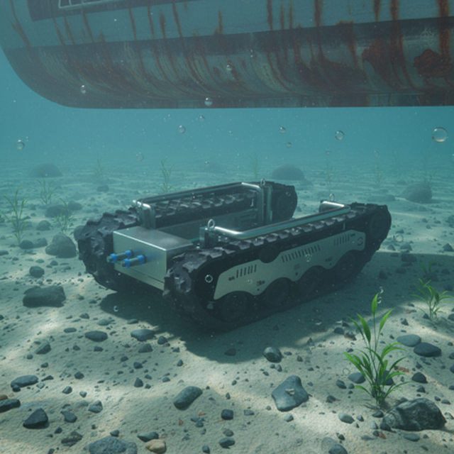AVA-U12 Underwater Robot ROV ModBus CAN Open Generator or Civil Power Supply 200m Depth Underwater Operation
