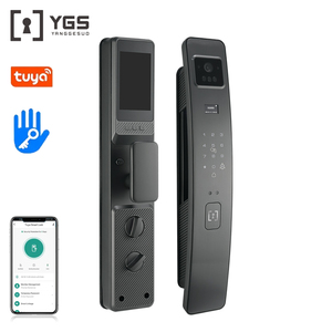 Serrure de porte intelligente avec caméra, conception d'usine d'origine, fabrication personnalisée, application Tuya, mot de passe numérique, sécurité - Product Image 1