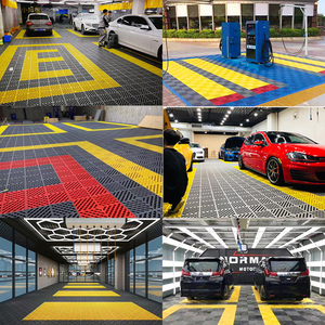Rejilla de Drenaje de Piso Suspendido para Lavadero de Autos, Revestimiento de Plástico para Pisos - Product Image 6