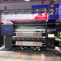 Machine d'impression par sublimation numérique haute précision ENJET 1,9 m, imprimante par sublimation pour tissu, pour t-shirts avec 8 têtes I3200