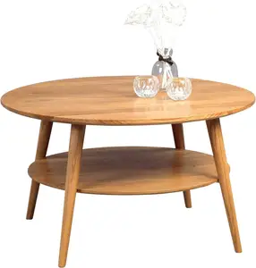 Çift katmanlı sehpa basit küçük daire modern oturma odası küçük masa İskandinav basit çay masası