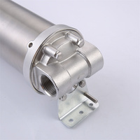 HONG HUI NSF HPS-10C 10 pouces ménage en acier inoxydable pré-filtre système de filtre à eau boîtier de filtre à eau