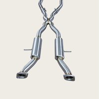 Accessoires de voiture de haute qualité, système d'échappement Catback, silencieux à valve Valvetronic, acier inoxydable 304, pour Jeep Grand Cherokee 3.6L