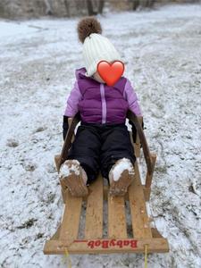 Chapeau d'hiver pour enfants avec logo personnalisé, bonnet en tricot pour tout-petits avec pompons en fausse fourrure pour bébés filles et garçons, cadeau promotionnel - Product Image 2