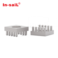 M3M4M5M6M8 REDCUBE PRESS-FIT Bornier de puissance à courant élevé 300A, filetage femelle carré, pour fixation de câbles de composants lourds sur PCB