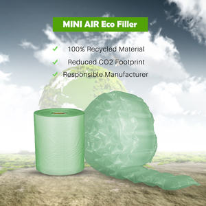 Rouleau de film d'oreiller de coussin d'air gonflable PA/HDPE/PE recyclé professionnel 100% étanche pour emballage de protection - Product Image 2