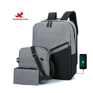 Factory Price Office Travel Laptop Day <b>Pack</b> 3 in 1 Laptop Backpack with USB Charging Port - Product Image 1