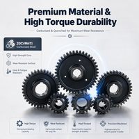 Set Gir Pengatur Waktu Lengkap untuk Mesin Diesel, Komponen Kit Pengganti Gir Pompa Oli, Camshaft, dan Idler Crankshaft