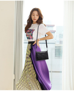 Women Branded Trend Hand Bag Female Causal Shoulder Handbags Embroidery Thread <b>Small</b> PU Leather Crossbody Bags - Product Image 2