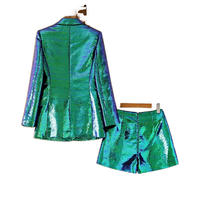 Bettergirl nouveauté femmes deux pièces ensembles de haute qualité femmes vêtements Offre Spéciale brillant Sexy robe à paillettes ensemble