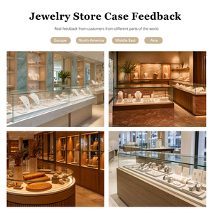 Luxury Green Microfiber Jewellery <b>Display</b> Tray Kit Necklace Earring Ring Holder For <b>Jewelry</b> Store Counter - Product Image 4