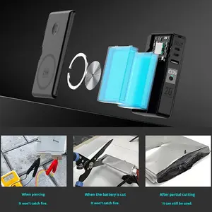 Qi2.2 Semi-Solid State Battery Magnetic <strong>Power</strong> Bank 20k MAh 65W Gallium Nitride Fast Charging Wireless Charging Plug <strong>Power</strong> - Product Image 3